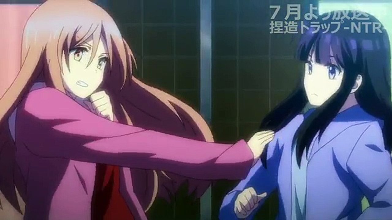 【夏アニメ】 捏造トラップ-NTR- 1話 作画ミス！