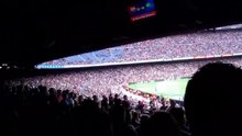 Chant anti-Neymar lors de FC Barcelone - Chapecoense