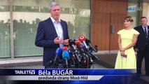 ZÁZNAM: Vyhlásenie B. Bugára po rokovaní Koaličnej rady
