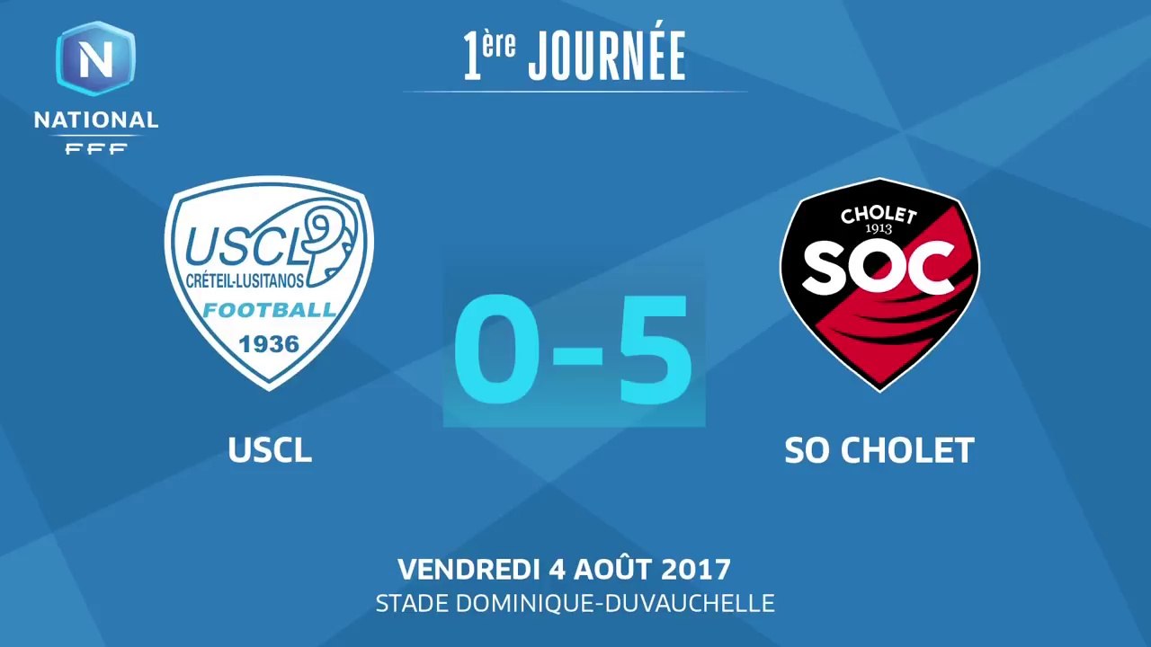 USCL 0 - 5 Cholet (J1 S17/18)