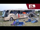 Choque entra autobús y tráiler en Nuevo Léon deja 6 muertos/ Titulares de la tarde
