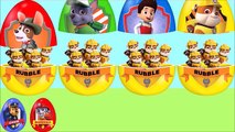 Learn Colors with Surprise Eggs Paw Patrol - Wrong Heads Video for Kids