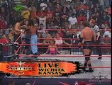 (720pHD): WCW Nitro 08/21/00 Mysterio/Guerrera/Inferno (w/Tygress) vs. Jindrak/OHaire/San