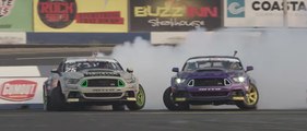 VÍDEO: ¡Batalla drift fraticida! Mustang contra Mustang
