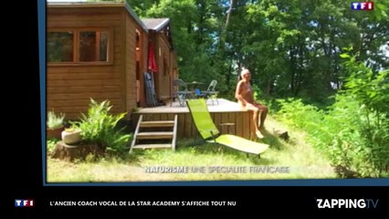 Richard Cross : L'ancien coach vocal de la Star Academy s'est mis au naturisme, la séquence gênante (vidéo)