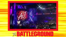 Paige vs. AJ Lee Divas Championship Match: Battleground, July 20, 2014