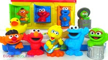 Sesame Street Pop Up Pals Surprise Egg Elmo Baby Toys Learn Colors PEZ Learn to Count EggV