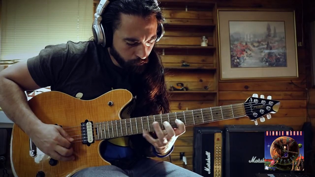 Vinnie Moore Morning Star GUITAR COVER (Remake)