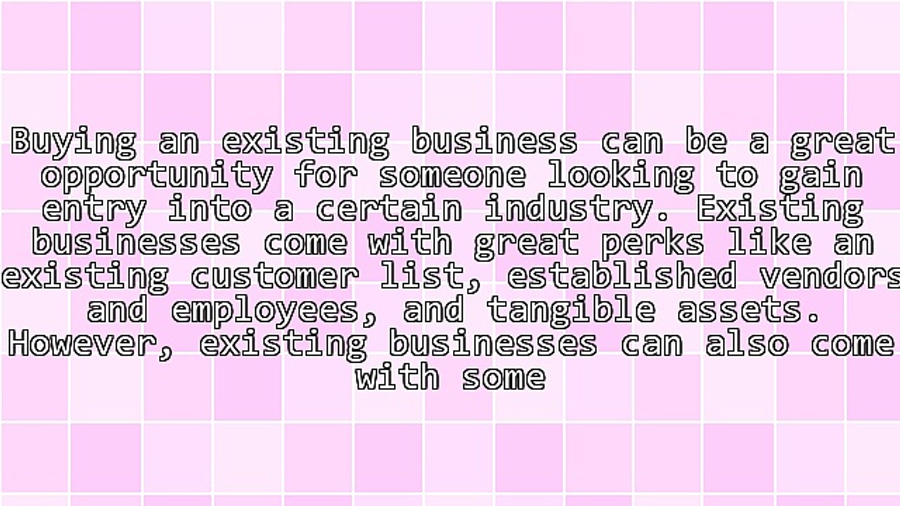 What to Do Before Buying a Business