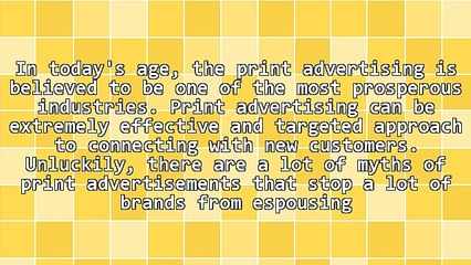 4 Misconceptions Of Print Media Buying You Must Know