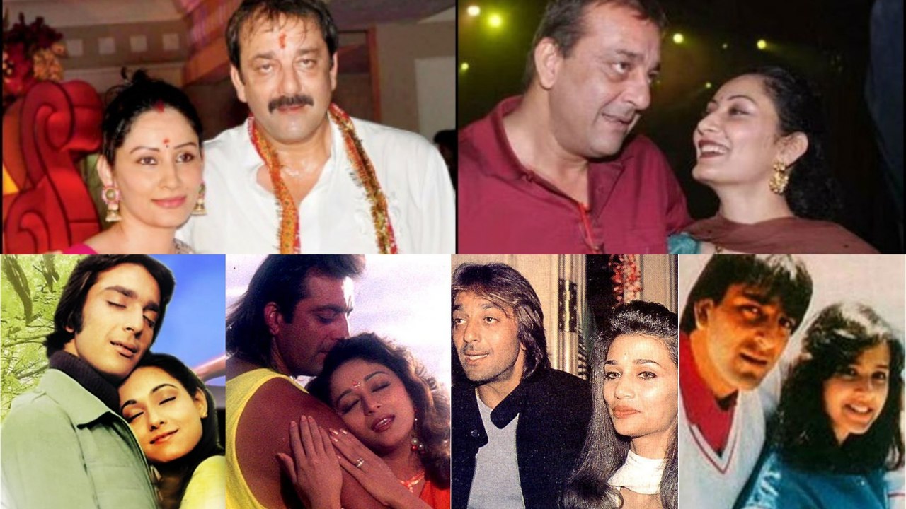 Sanjay Dutt & His Controversial Affairs:Tina Munim I Rekha I Madhuri Dixit I Rea Pillai I Manyata