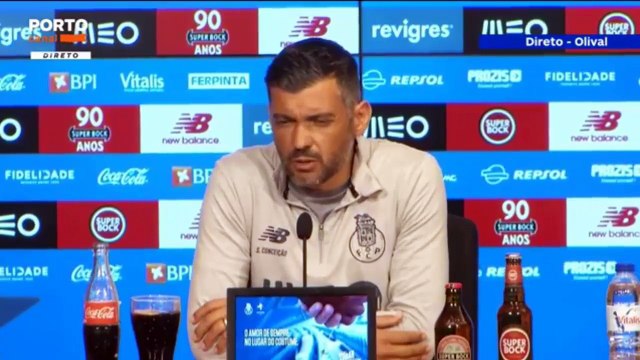 Antevisão FC Porto x Estoril - Sérgio Conceição