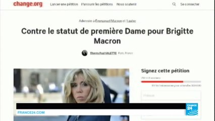 France: President Macron backpedals on First Lady status after petition backlash
