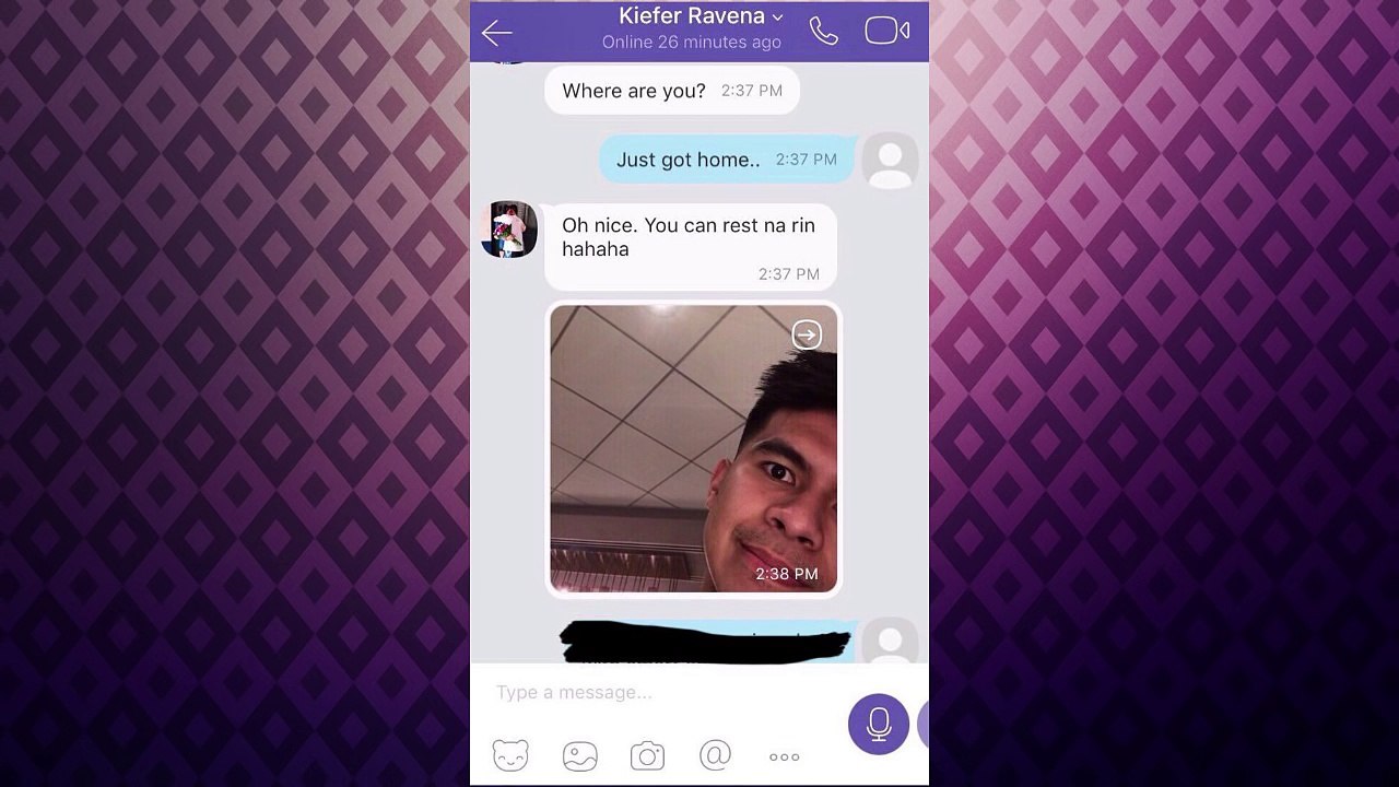Alleged Kiefer Ravena Viber Scandal Leaks