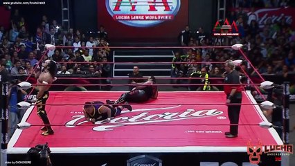 PENTAGÓN JR VS JOHN MORRISON (EX WWE) LUCHA COMPLETA AGUASCALIENTES 2016