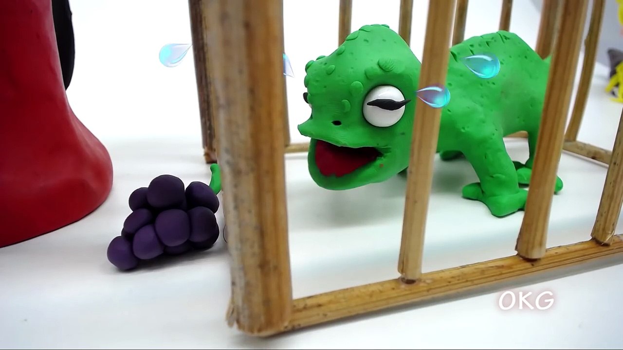 Bad Joker Funny Prank Hulk and Angry Birds Animated 3D Play Doh Toys Kids Cartoon