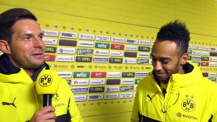 Download Video: Interview mit Aubameyang feat. Reus | BVB Borussia Mönchengladbach 4:1