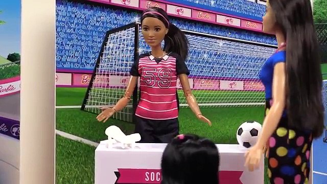 Chelsea Doll Learns About Being a Soccer Player | Barbie Careers | Barbie