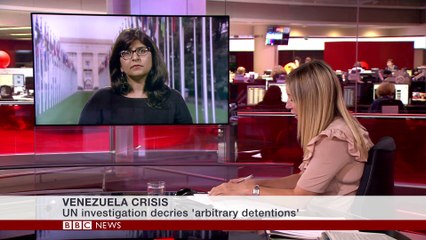 UN warns Venezuela over 'use of excessive force' - BBC News