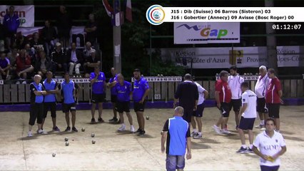 Huitièmes de finale, 97ème Grand Prix Bouliste, Sport Boules, Gap 2017