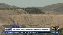 nactive mine leaking arsenic into recreational creek
