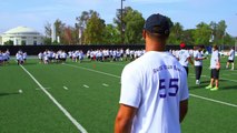 How Anthony Barrs Childhood Influenced his Foundation & Youth Camps | NFL