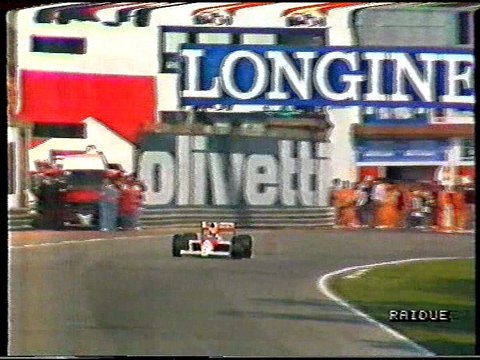 Gran Premio di San Marino 1989: Arrivo