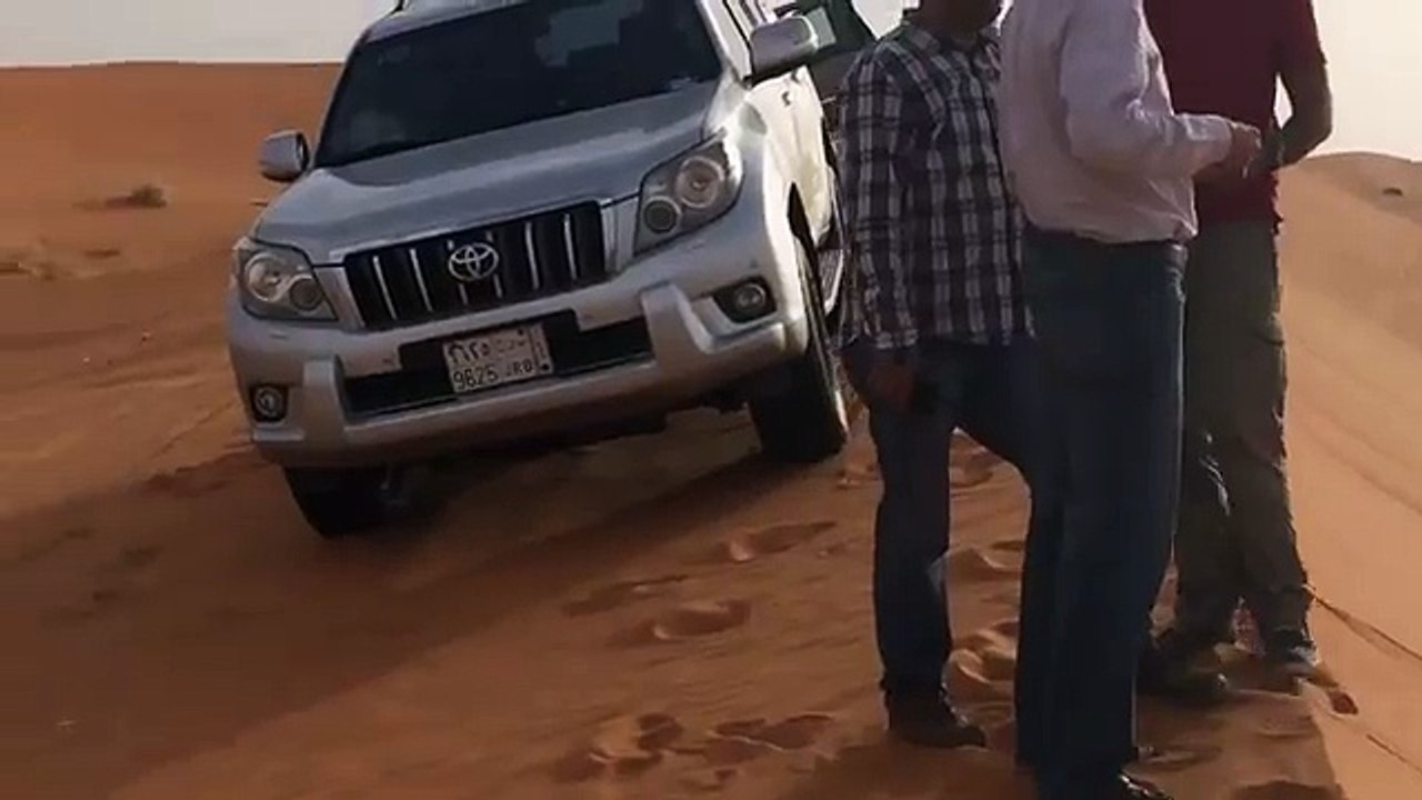Desert Car Stunt