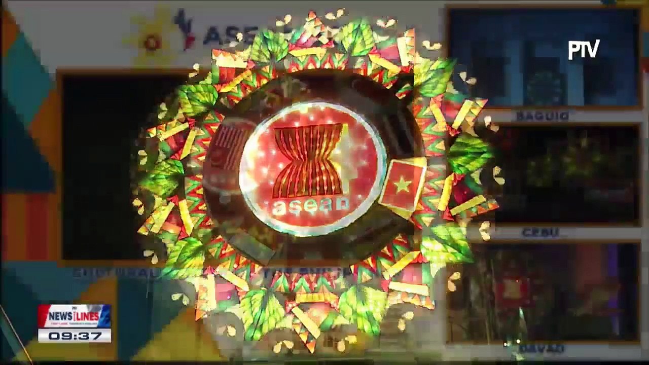 #ASEAN lantern lit at CCP Complex