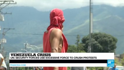 Venezuela: "widespread and systematic use of excessive force and arbitrary detention against protestors"