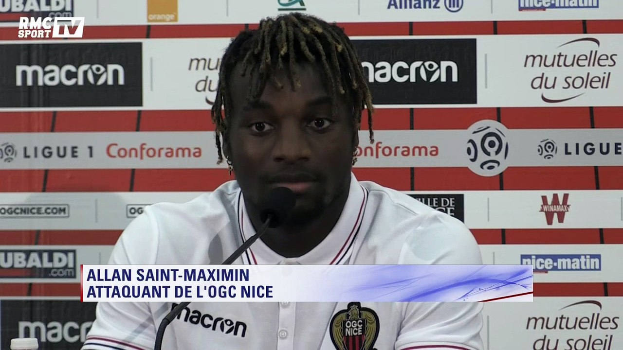 Allan Saint-Maximin : "Je n’ai pas la science infuse mais je suis persuadé d’avoir fait le bon choix"