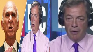 'DO NOT insult the people' Nigel Farage bashes Vince Cable over latest anti-Brexit jibe