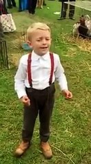 Cute kid singing The gambler by Kenny Rogers. ShaneyLee Pool