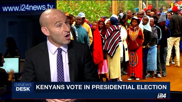 i24NEWS DESK | Kenyans vote in presidential election | Tuesday, August 8th 2017