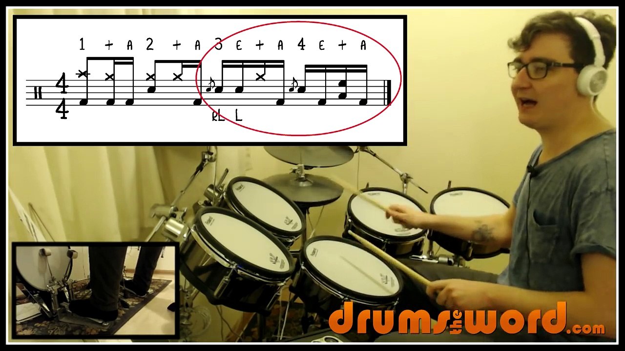 ★ Be Quiet And Drive (Deftones) ★ FREE Drum Lesson | How To Play Drum BEAT (Abe Cunningham