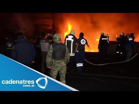 Explosión de ducto de Pemex deja 7 heridos en Acolman