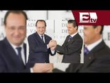 Peña Nieto y Hollande inauguran campus aeronáutico en Querétaro / Excélsior Informa