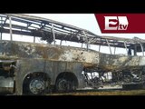 Autobus choca y se incendia en Veracruz (Crónica) / Titulares con Vianey Esquinca