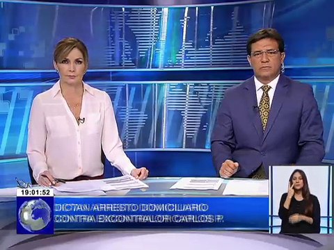 Dictan arresto domiciliario contra Ex Contralor Carlos P.