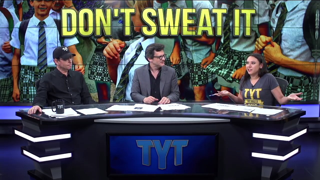 Boys Wear Skirts To Protest At School