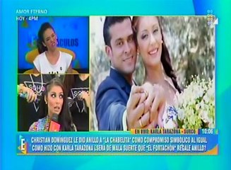 Christian Domínguez envía carta notarial, pero Karla le da épica respuesta