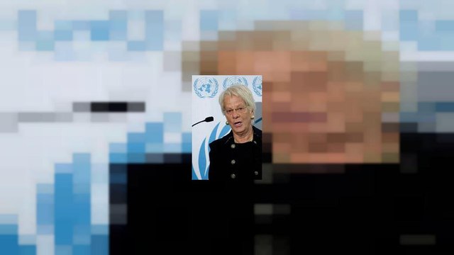 Del Ponte: El Consejo de Seguridad no ha hecho nada en Siria en 7 años