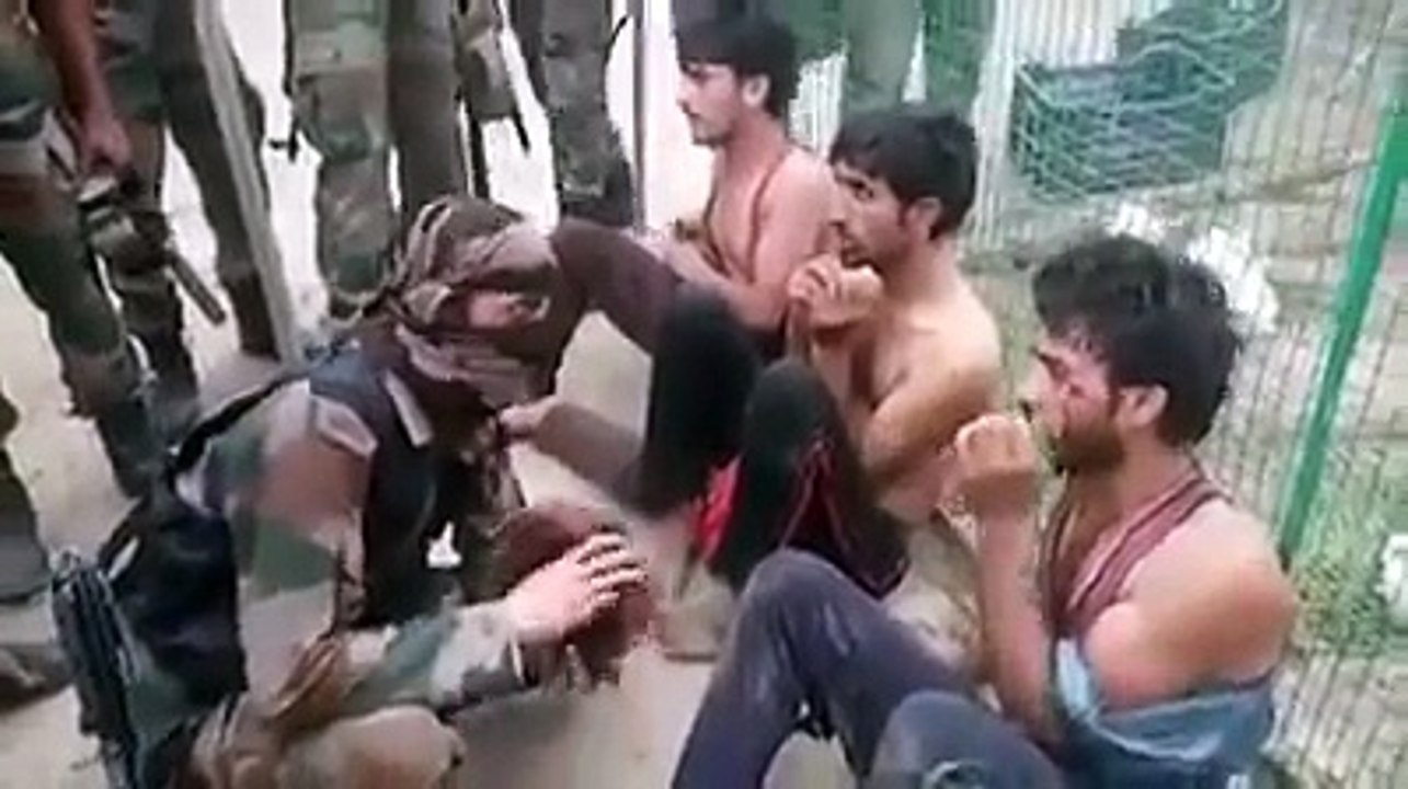 When Kashmir's stone-pelters had a shirtless encounter with Army