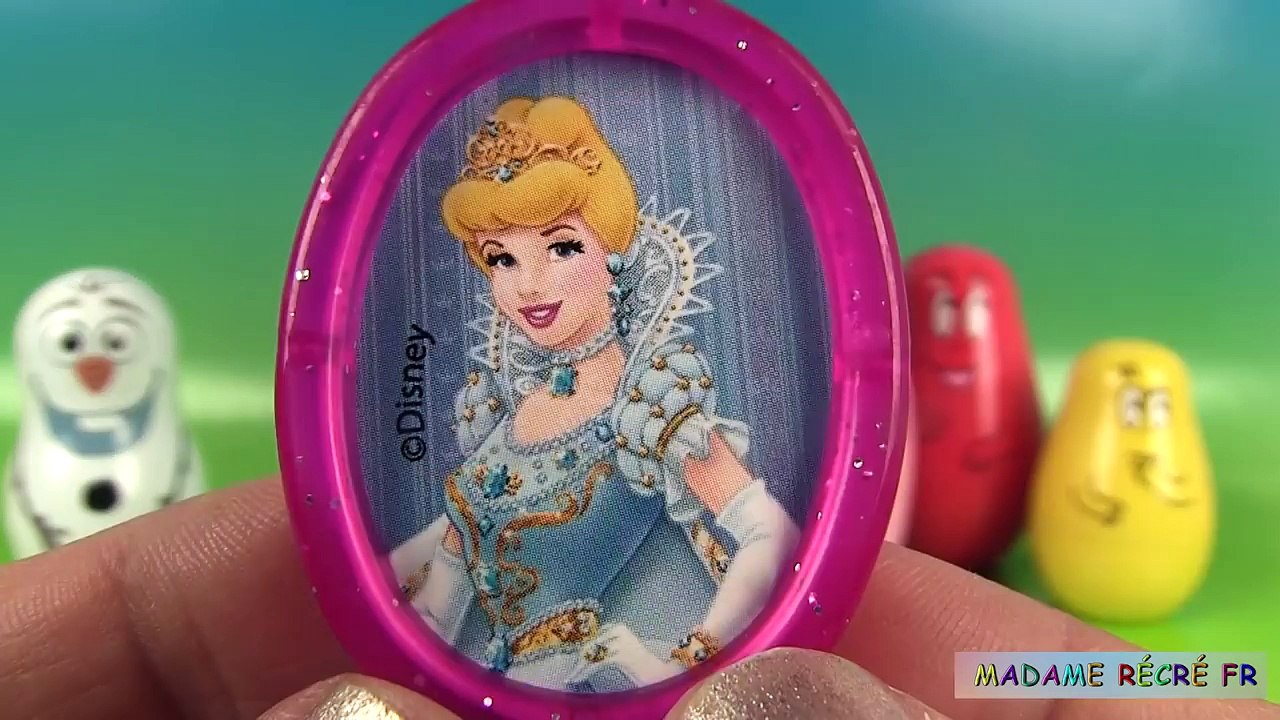 Barbapapa Poupées gigognes russes Oeufs surprise Peppa Pig Monde de Dory Pat’ Patrouille