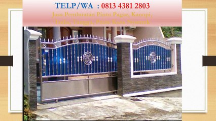 CALL/WA: 0813 4381 2803 Tukang pagar surabaya