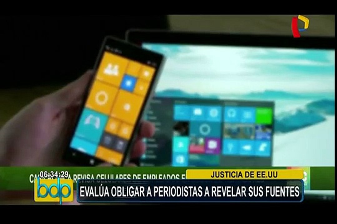 EEUU evalúa obligar a periodistas a revelar sus fuentes