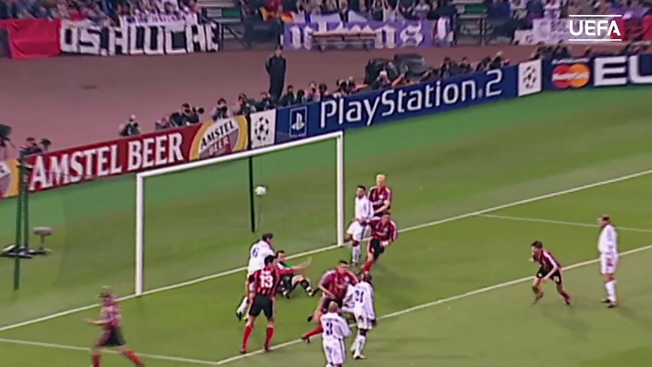 Real Madrid v Leverkusen 2002 UEFA Champions League final highlights