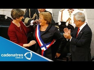 Peña Nieto asiste a la investidura presidencial de Michelle Bachelet