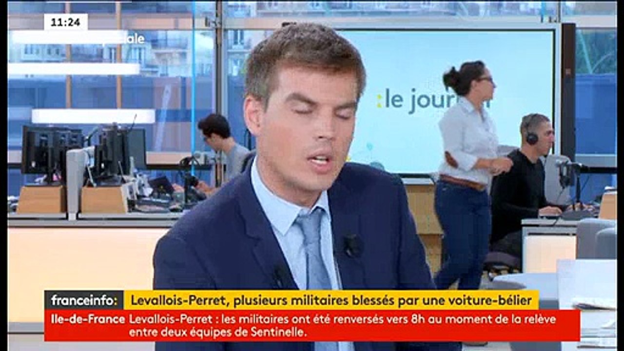 Regardez le problème technique survenu ce matin...