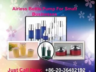 Airless bottle pump for small businesses